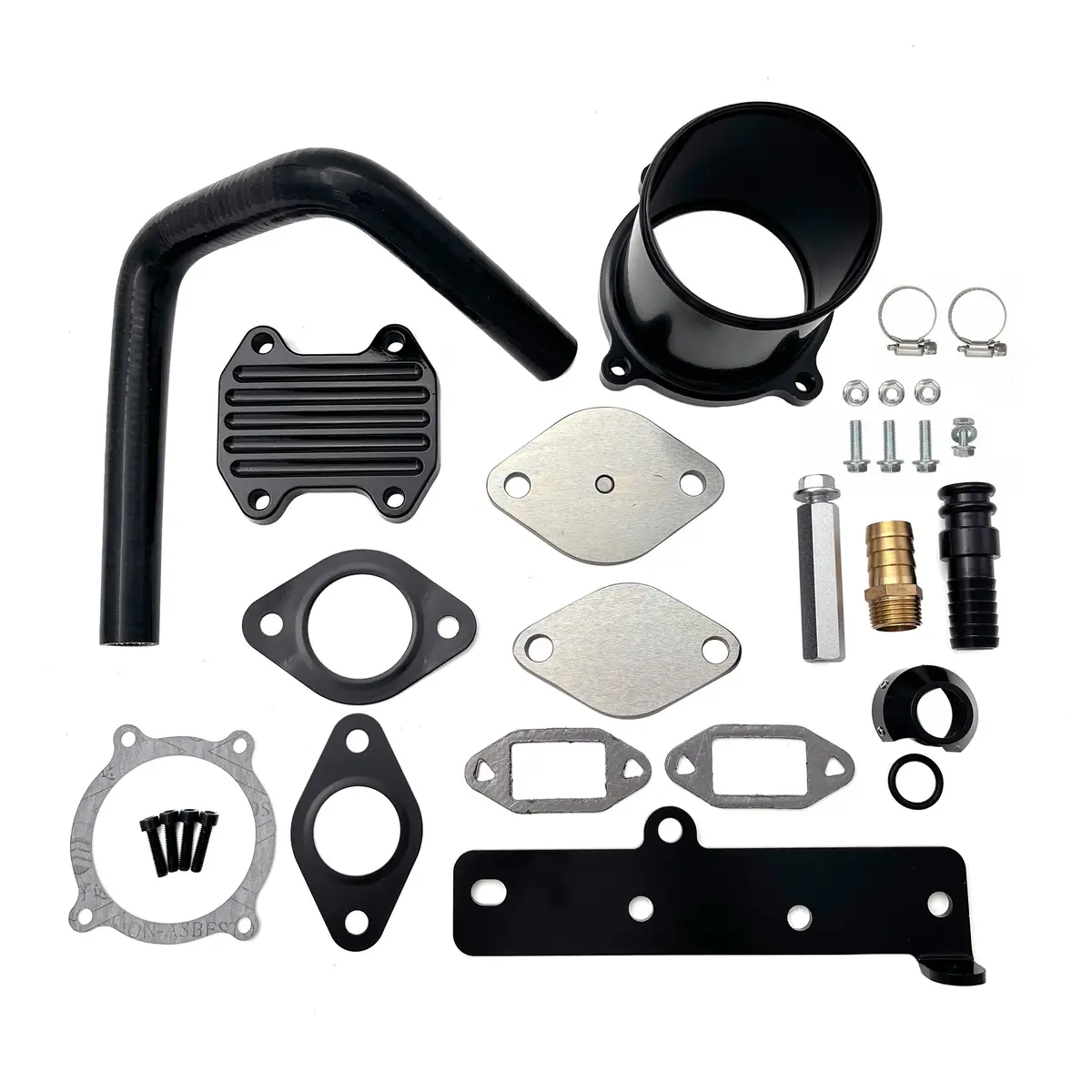 Trucktok 2013-2018 6.7L Ram Cummins 2500 3500 Egr Cooler Throttle Valve Delete Kit 1
