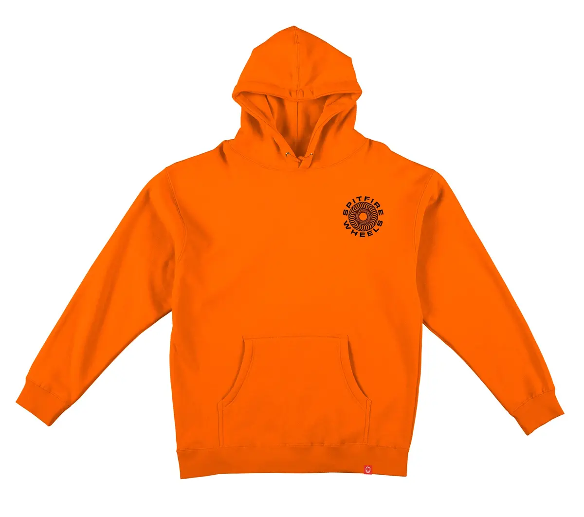 Spitfire Classic 87 Swirl Hoodie Orange/Black 1