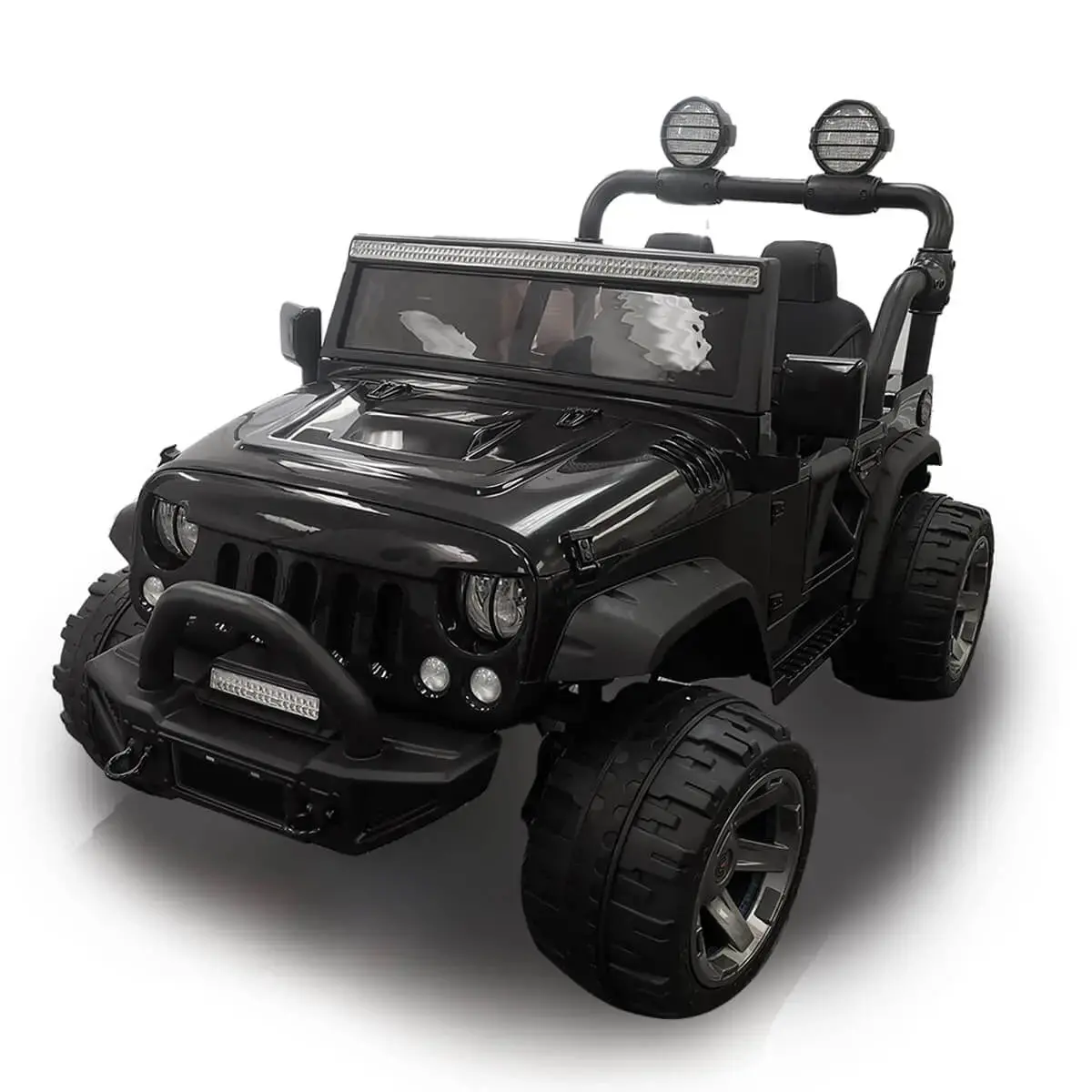 Jeep Wrangler 2 Seater 12V Electric Ride-On Black Limited Edition 1