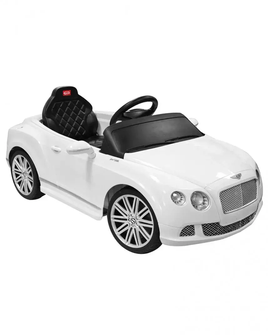 Ride On Car 12V Bentley Continental Gt White- Sold Out- 1