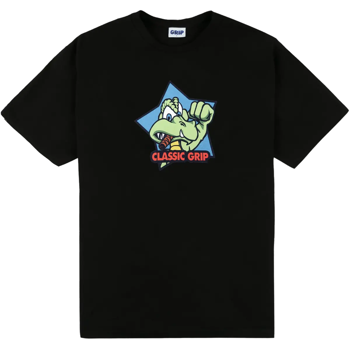 Classic Grip Cool Gator Tee Black 1