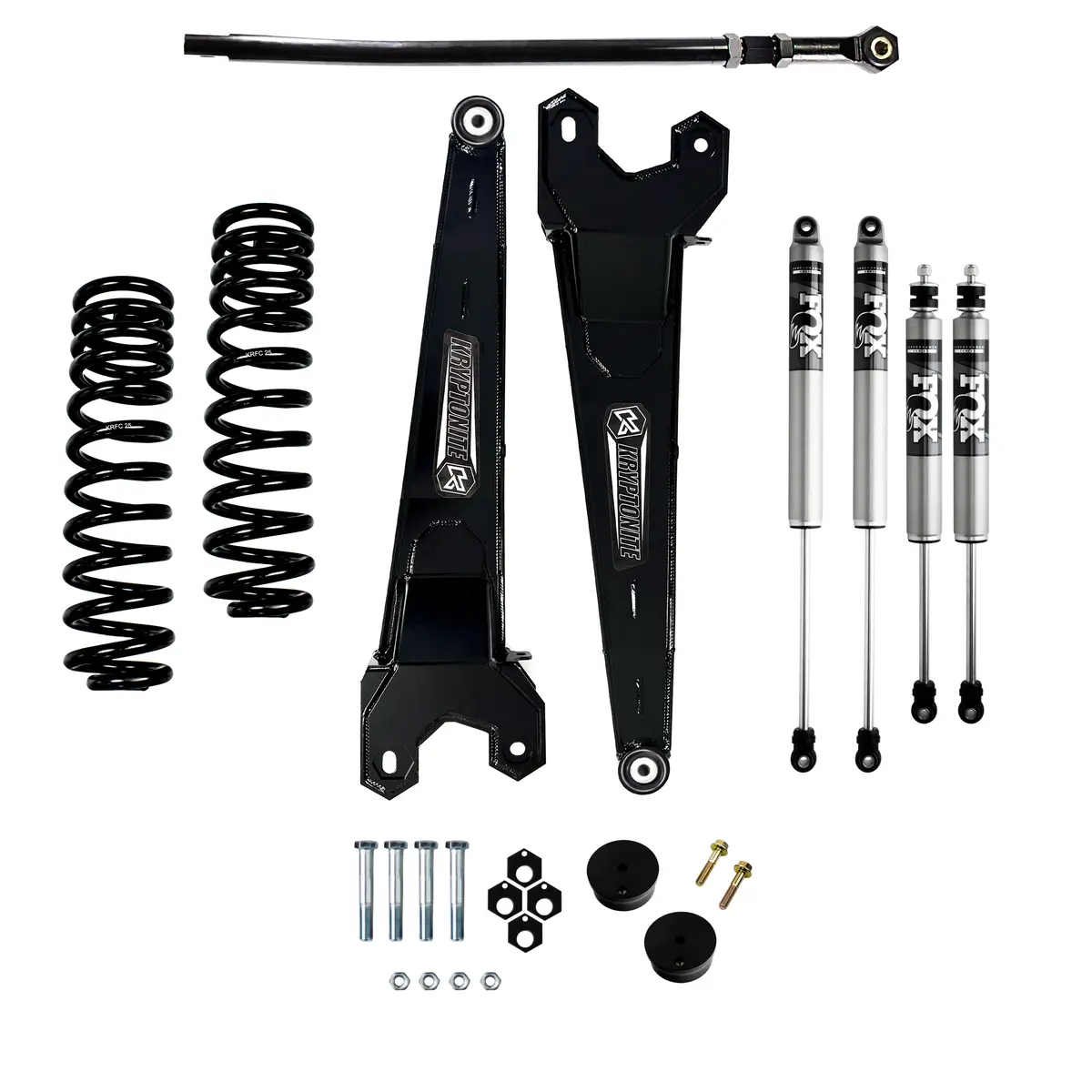 Kryptonite Stage 3 Leveling Kit With Fox 2.0 Shocks For 2005-2016 Ford F-250/F-350 Super Duty 1