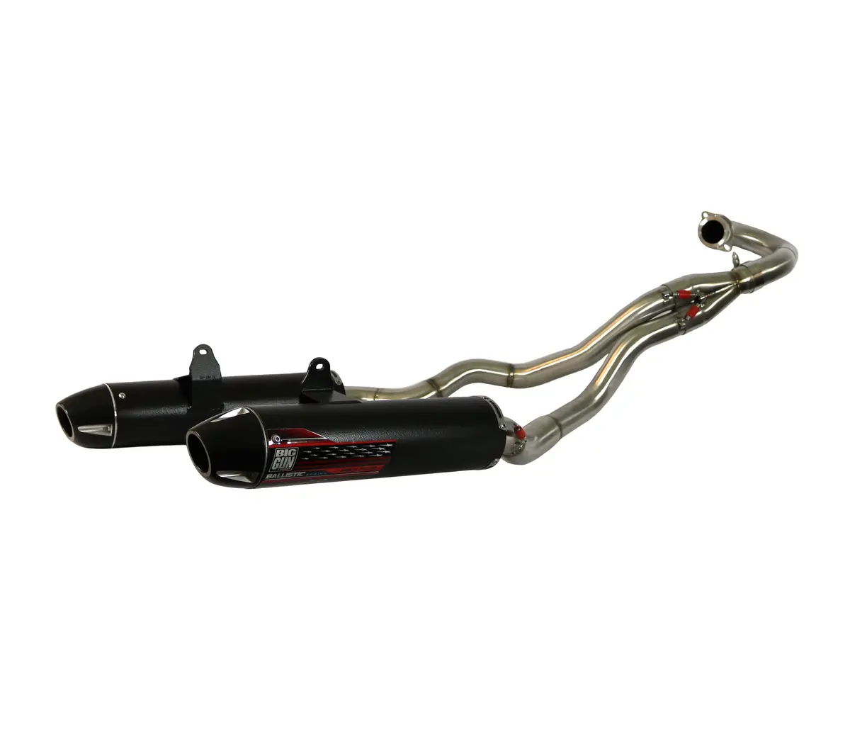 Ballistic Series Dual Full System - Yamaha Raptor 700 (15-25) 1
