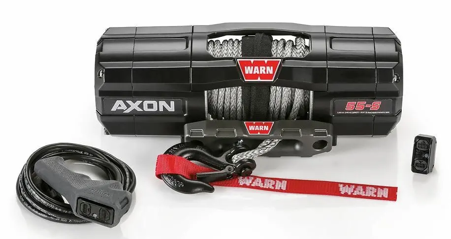 Warn Axon 5500 Synth Rope Winch 1