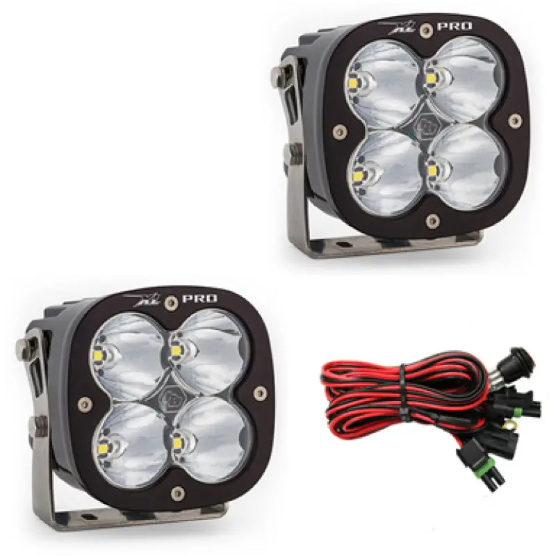 Baja Designs Xl Pro Series Led Light Pods Spot Pattern Pair With Harness 1