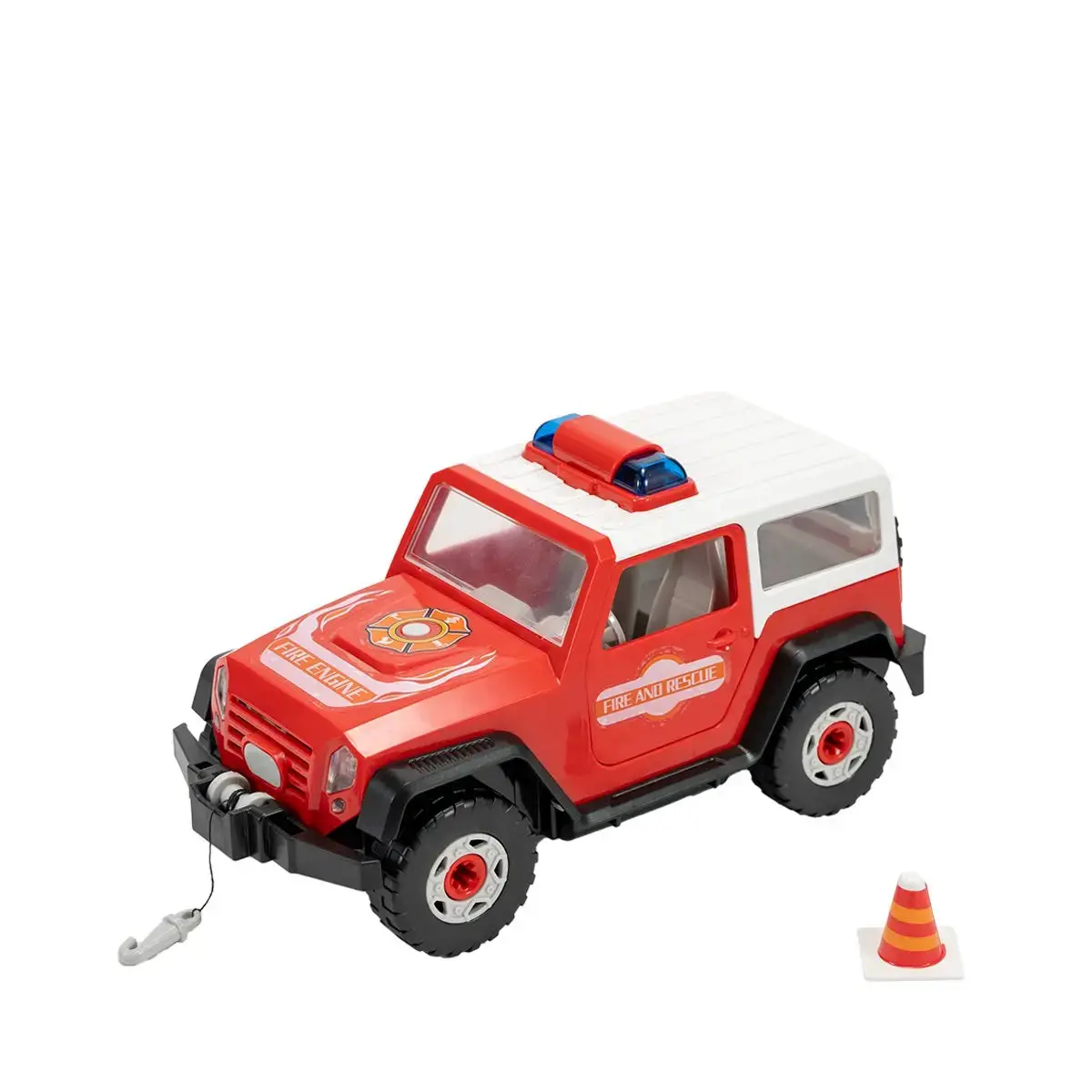 Stem Toys - Take Apart Fire Engine Assemble Toy For Kids 1