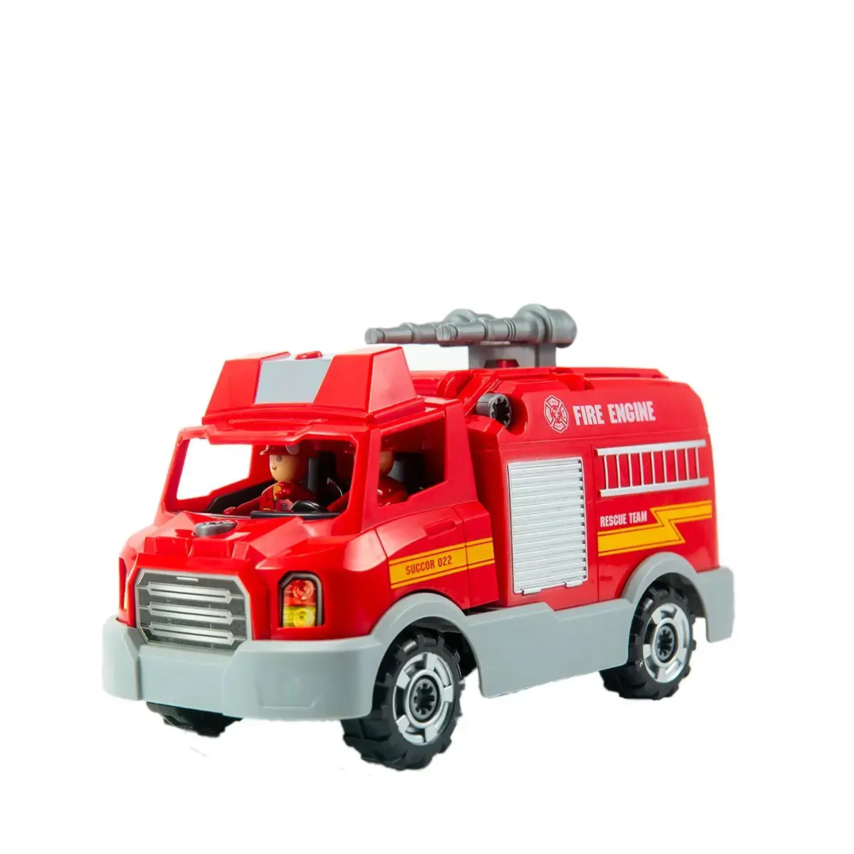 Stem Toys - Take Apart Fire Engine Assemble Toy For Kids 1