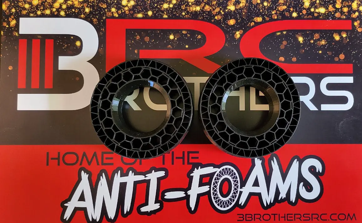 New 3Brothers Dual Stage 1.9 4.75 Anti-Foams (Pair) 1