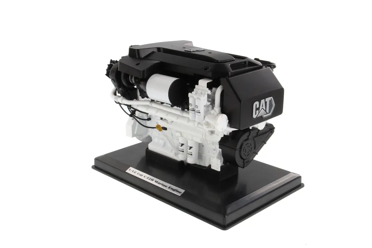 1:12 Cat C32b Marine Engine, Special Tin Window Box, 85707 1