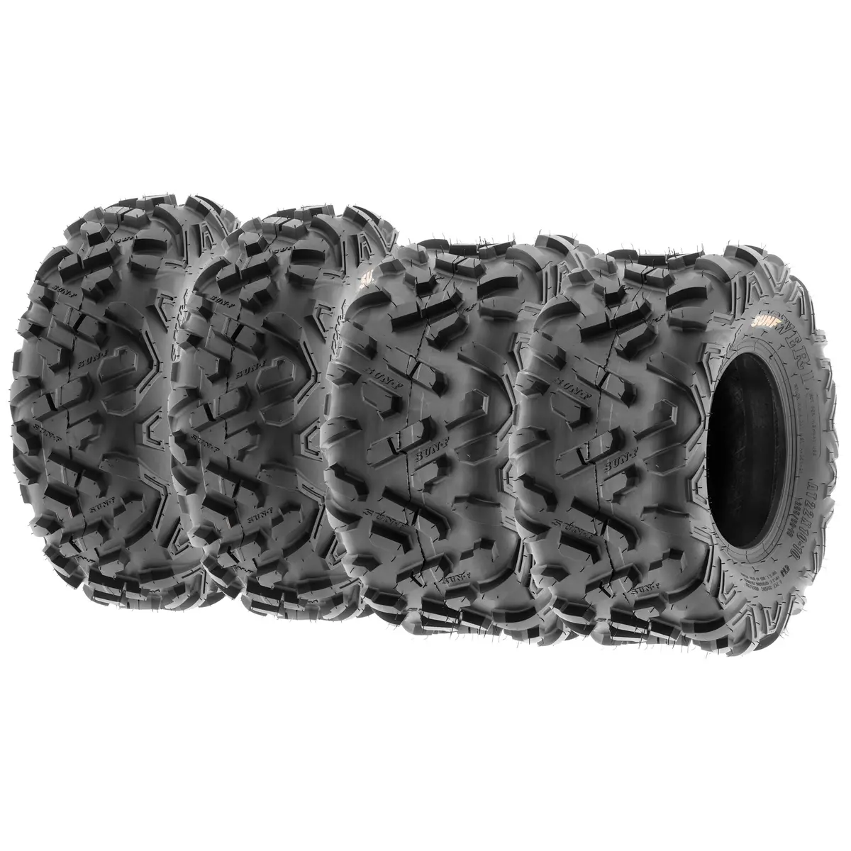 Sunf Atv Tire/Utv Tire All Terrain 6 Pr Tubeless A051 Power Ii (Bundle Set) 1