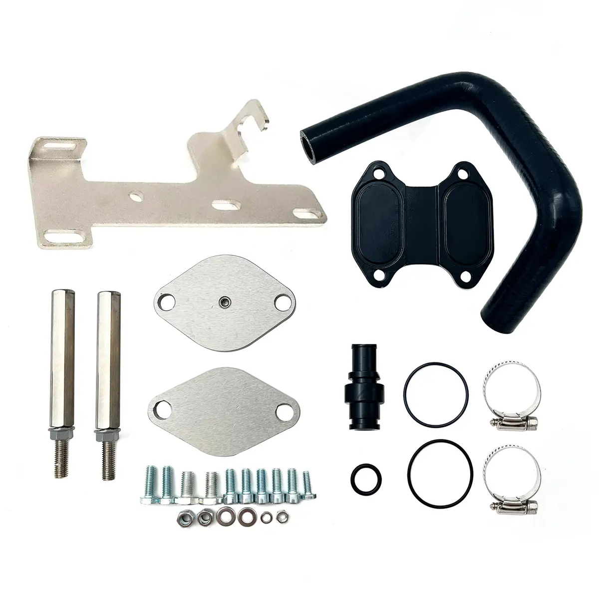 Trucktok 2010-2024 6.7L Ram Cummins 2500 3500 Egr Valve Cooler Delete Kit 1