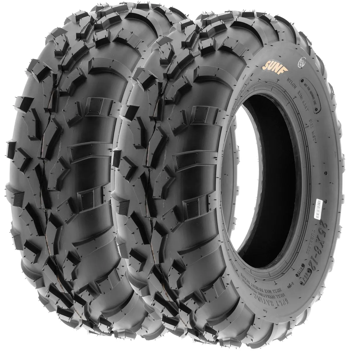 Sunf Atv Tire/Utv Tire All Terrain 6 Pr Tubeless A010 (Bundle Set) 2