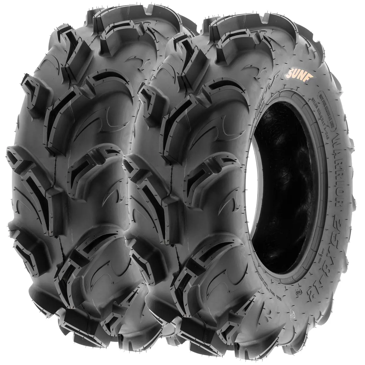 Sunf Atv Tire/Utv Tire All Terrain Mud Tire 6 Pr Tubeless A048 Warrior (Bundle Set) 2