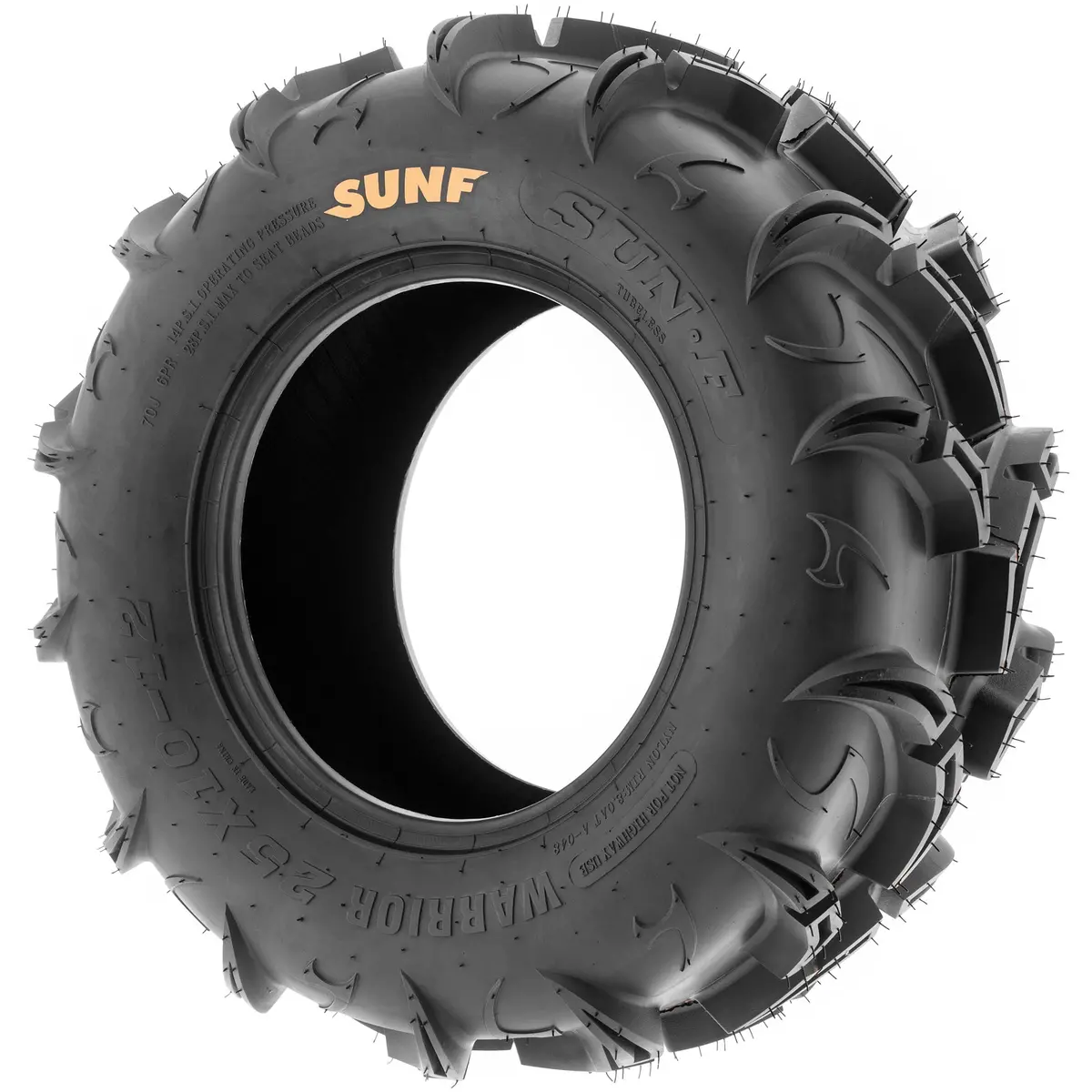 Sunf Atv Tire/Utv Tire All Terrain Mud Tire 6 Pr Tubeless A048 Warrior (Set Of 2) 3