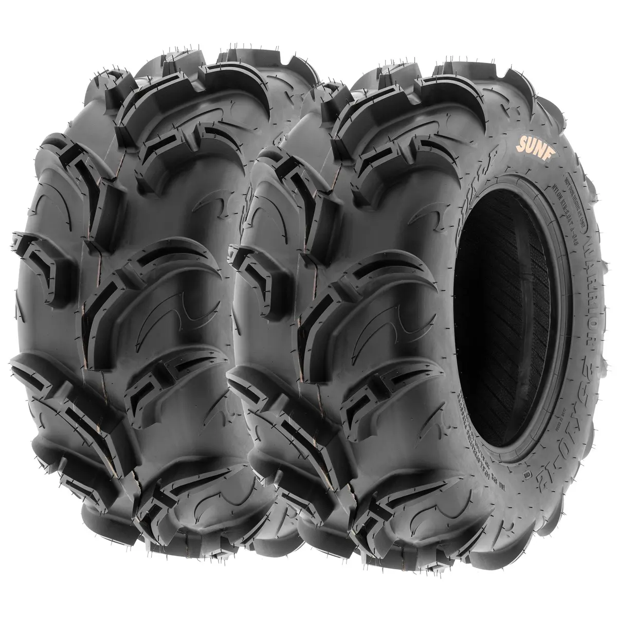 Sunf Atv Tire/Utv Tire All Terrain Mud Tire 6 Pr Tubeless A048 Warrior (Bundle Set) 3