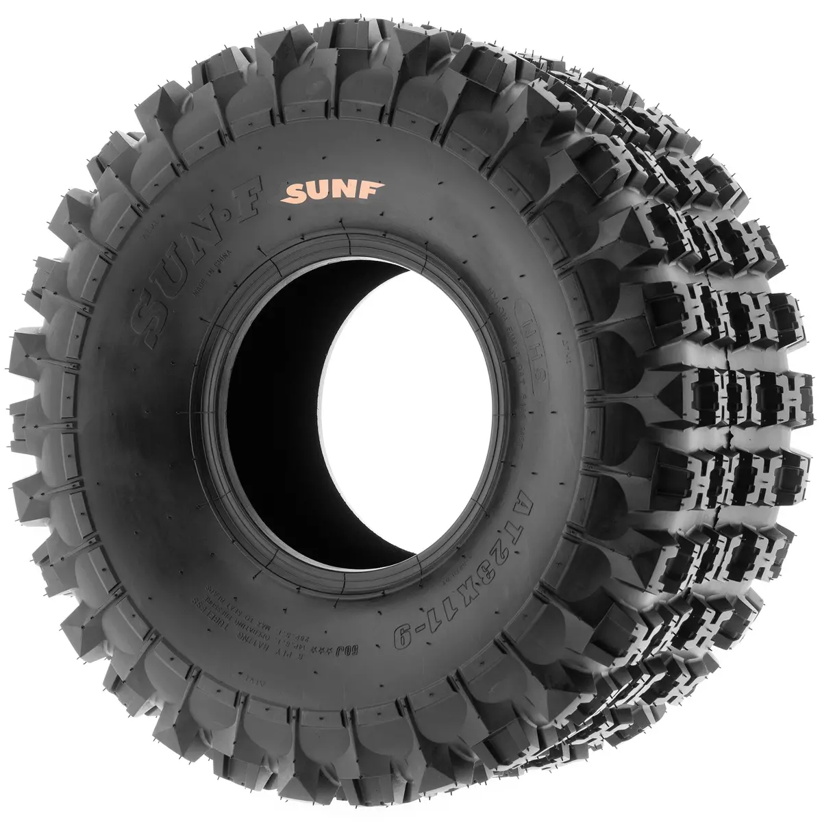 Sunf Atv Tire Sport All Terrain 6 Pr Tubeless A027 (Set Of 2) 6