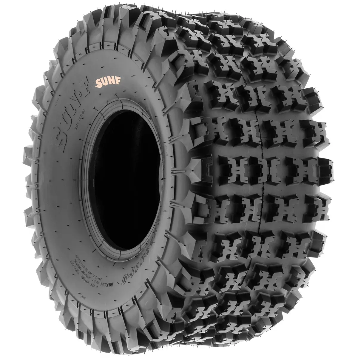 Sunf Atv Tire Sport All Terrain 6 Pr Tubeless A027 (Set Of 2) 7