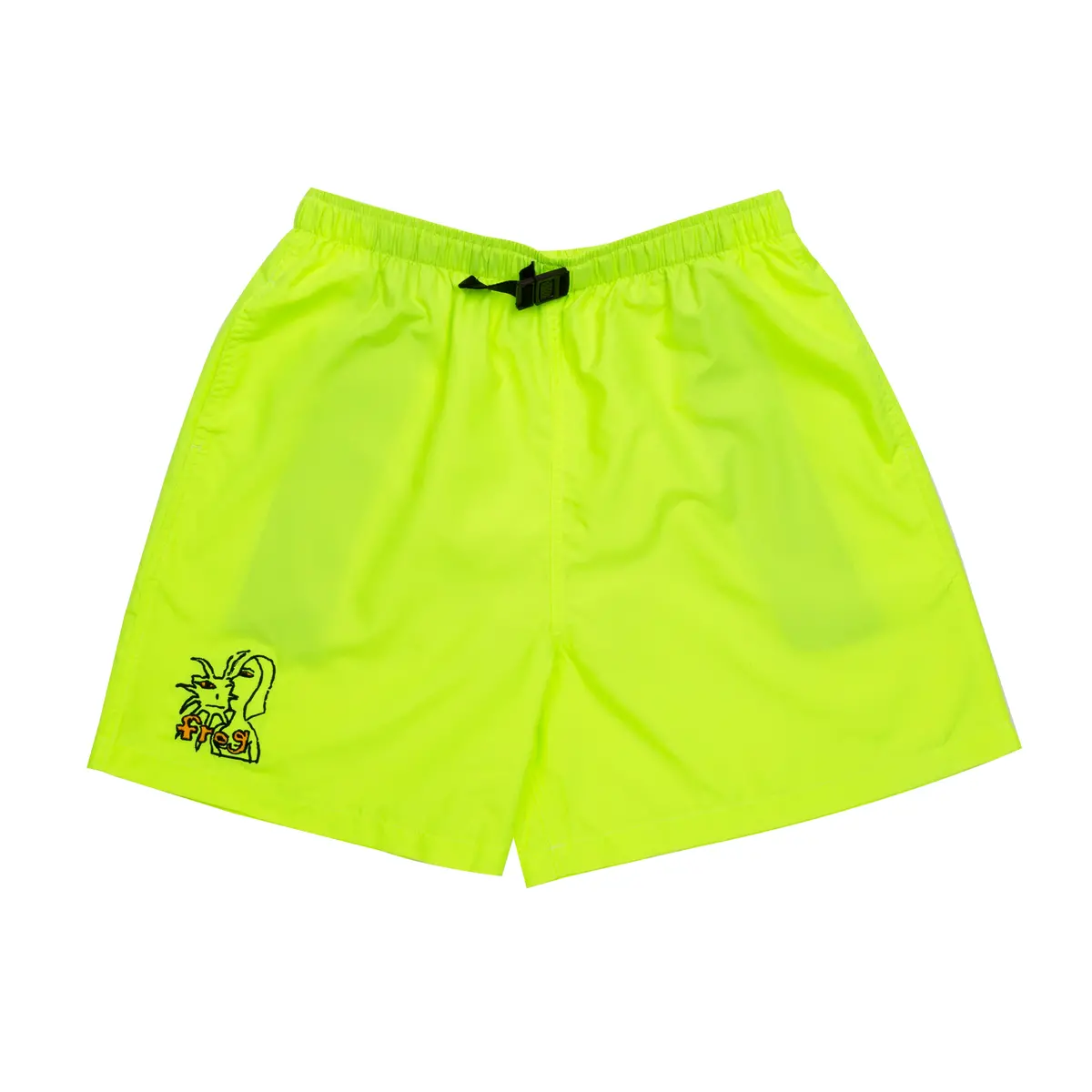 Frog Swim Trunks Lime Green 1