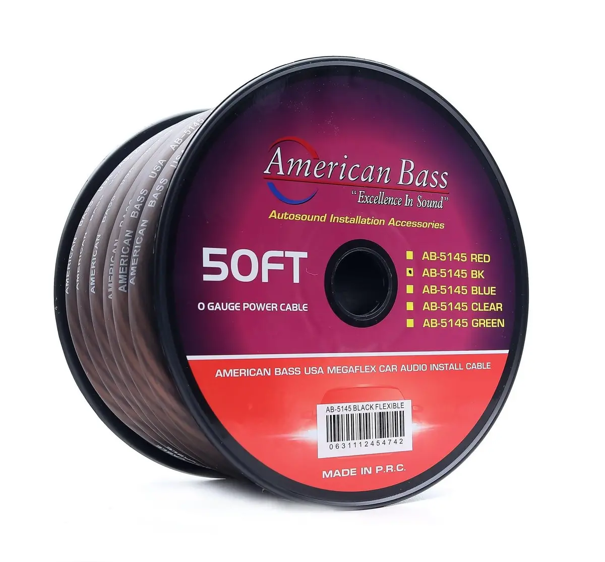 1/0 Gauge Mega Flex Power Cable 25/50Ft Roll 1