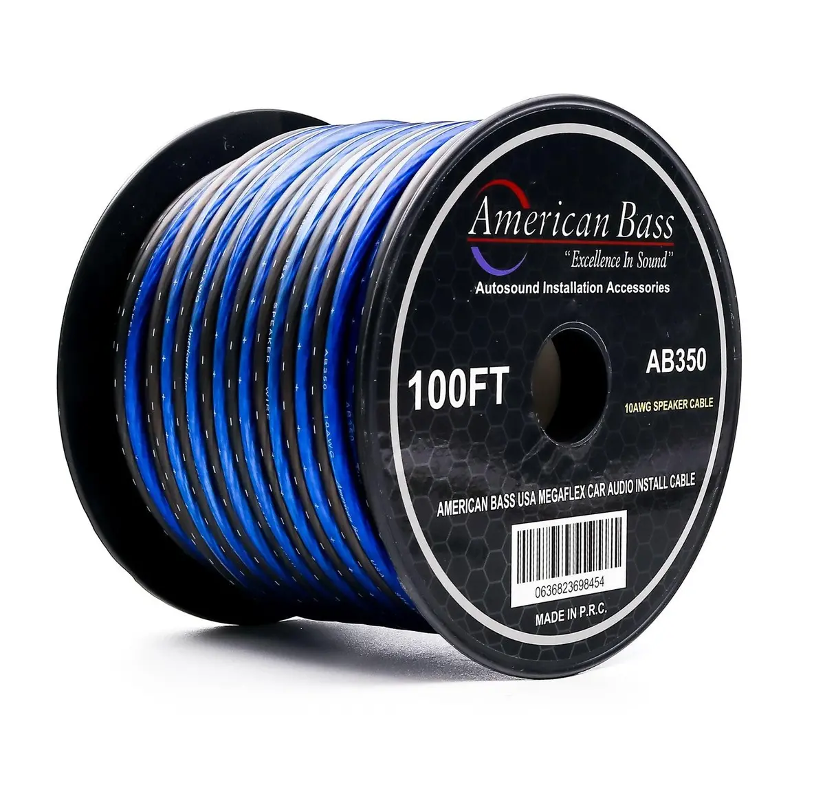 10 Gauge Megaflex Speaker Wire 100Ft Spool 1