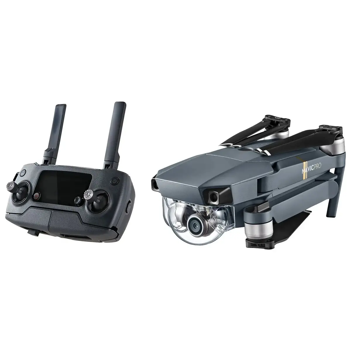 Dji Mavic Pro Foldable Quadcopter Drone With 4K Uhd Camera & Controller 1