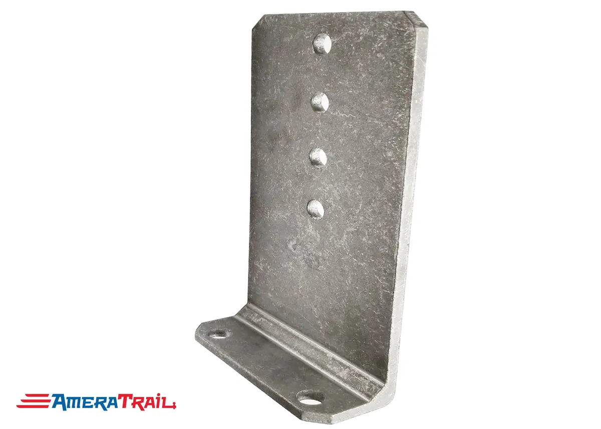 10" Vertical Aluminum Bunk Bracket For Big Wood Bunks - 10" H X 5" Wide 1