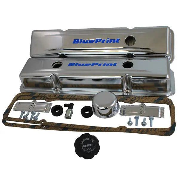 Blueprint Parts - Valve Cover Kit - Gm Small Block Compatible 1