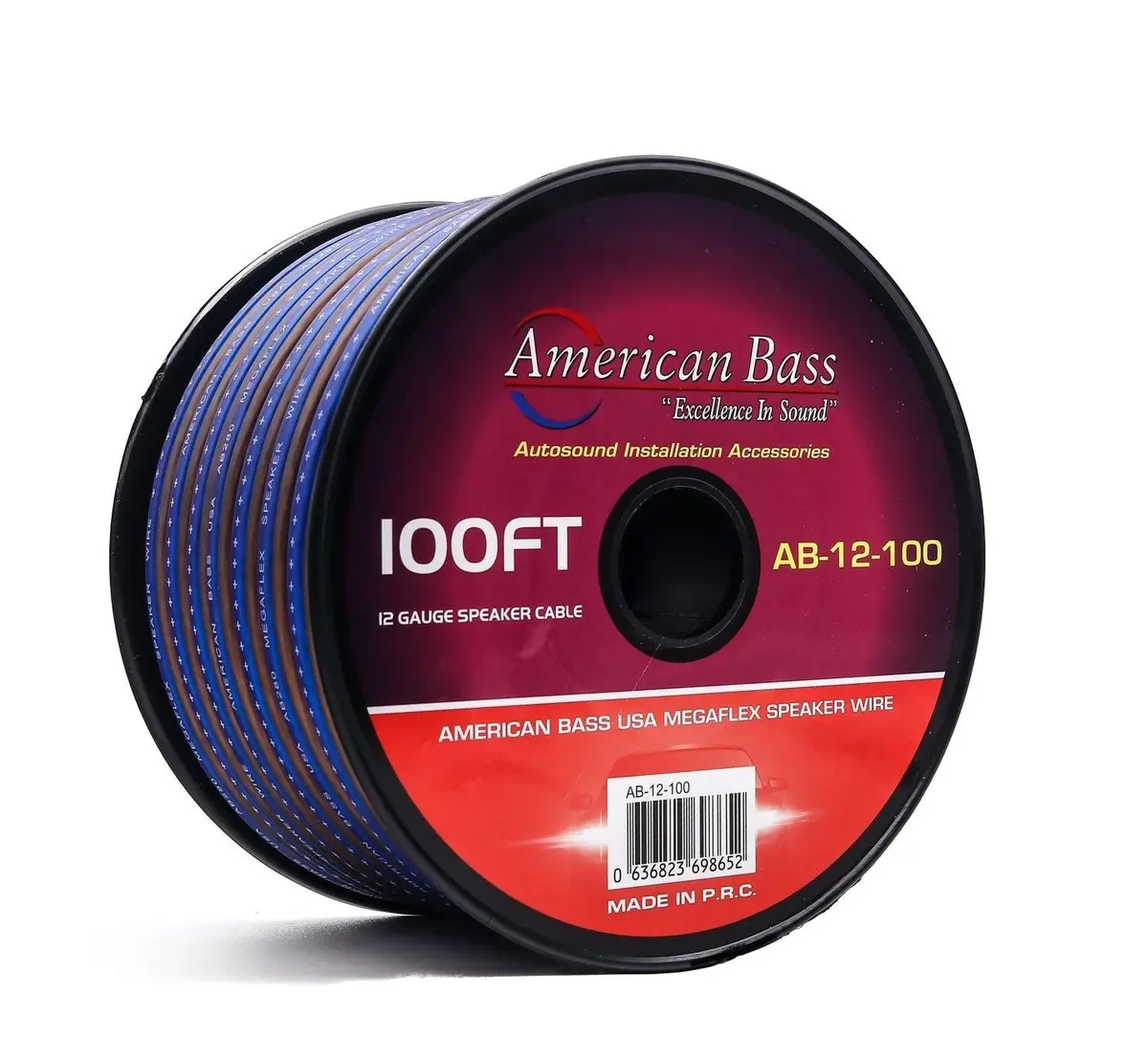 12 Gauge Megaflex Speaker Wire 100Ft Spool 1