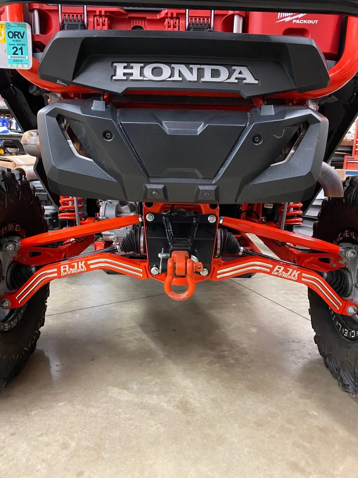 Honda Talon High Clearance Radius Rods 1