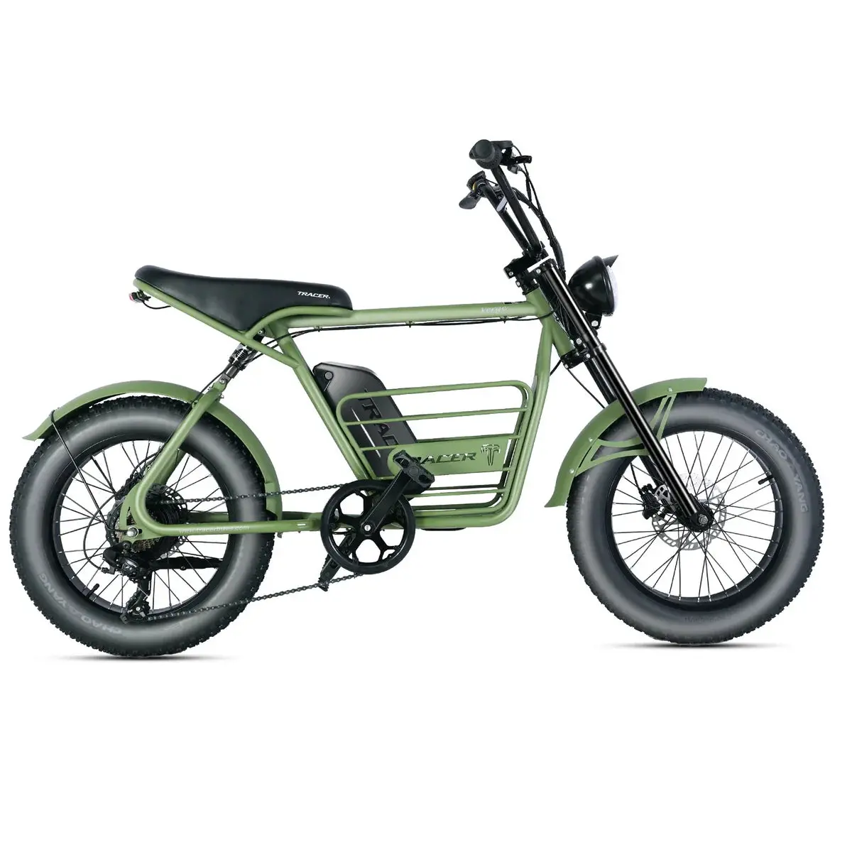 Tracer Verge 20"X4.0 Wheel 800W Fat Electric Motorbike 1