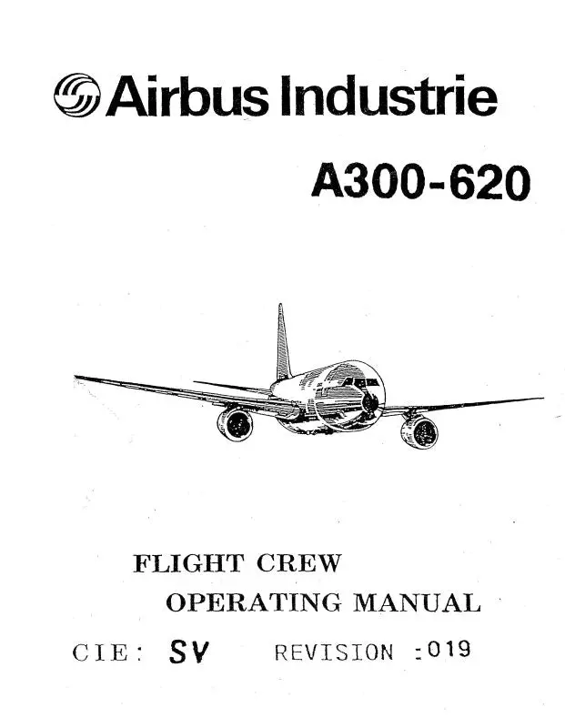 Airbus Industrie Airbus A300-600-620 Flight & Study Guide 1