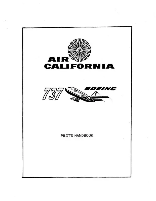 Boeing 737-100-200 Pilot's Handbook 1