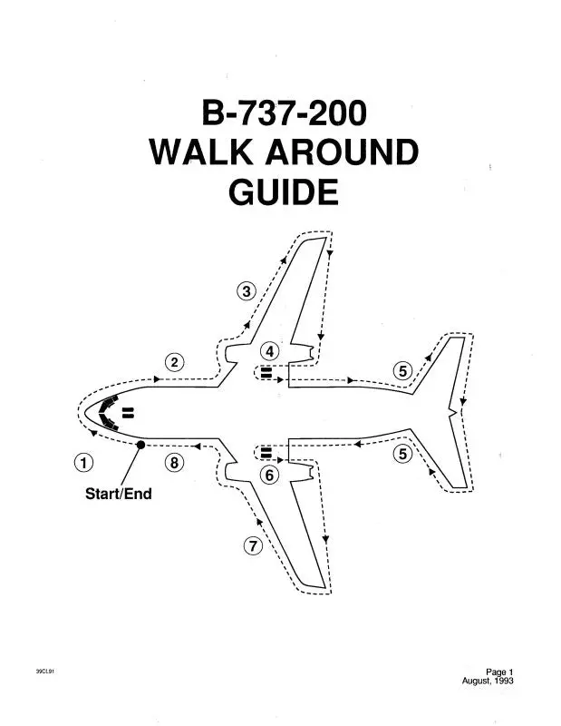 Boeing 737Interior-Exteriorwalkaround Picture Book 1
