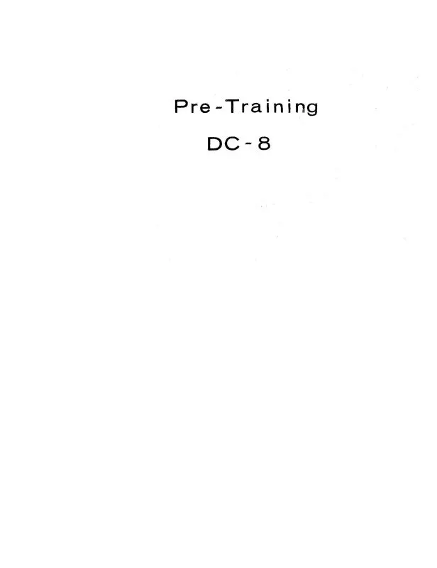 Mcdonnell Douglas Dc-8 1966 Study Guide 1