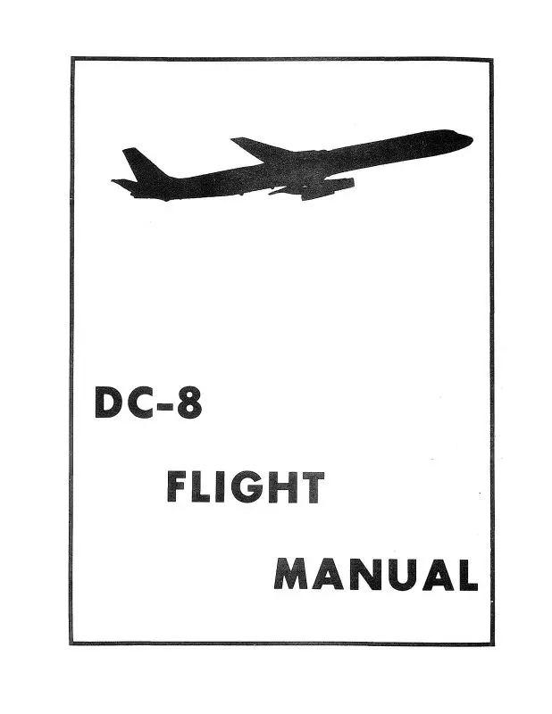 Mcdonnell Douglas Dc-8 1974 Flight Handbook 1