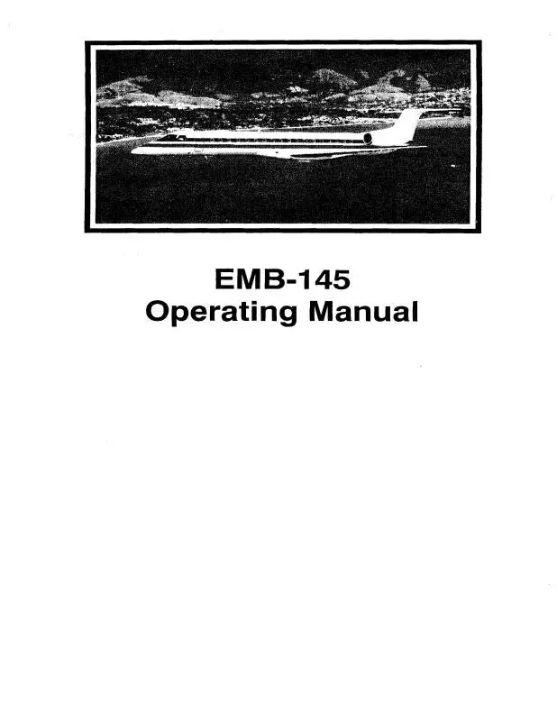 Embraer Emb-145 1998 Operating Manual 1