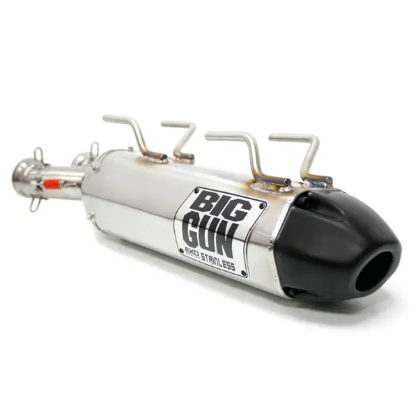 Exo Stainless Slip On - Hisun Strike 800 (11-16) 1
