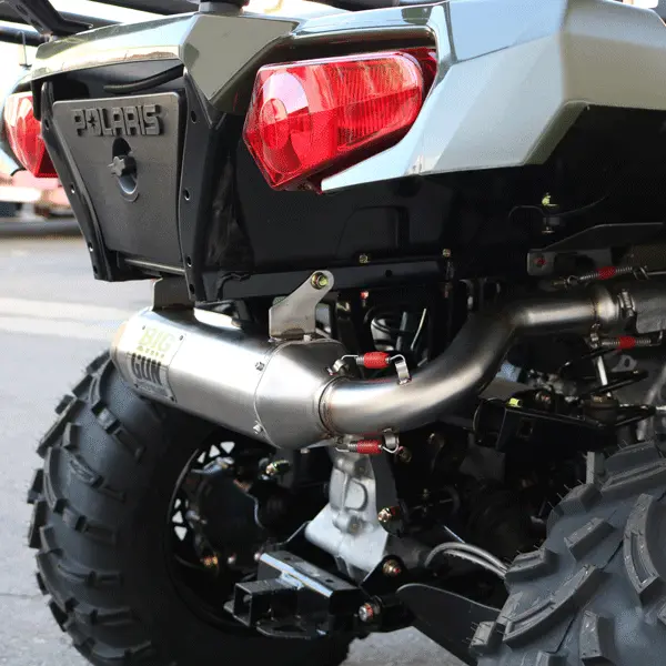 Exo Stainless Slip On - Polaris Sportsman 570 (14-24) 2