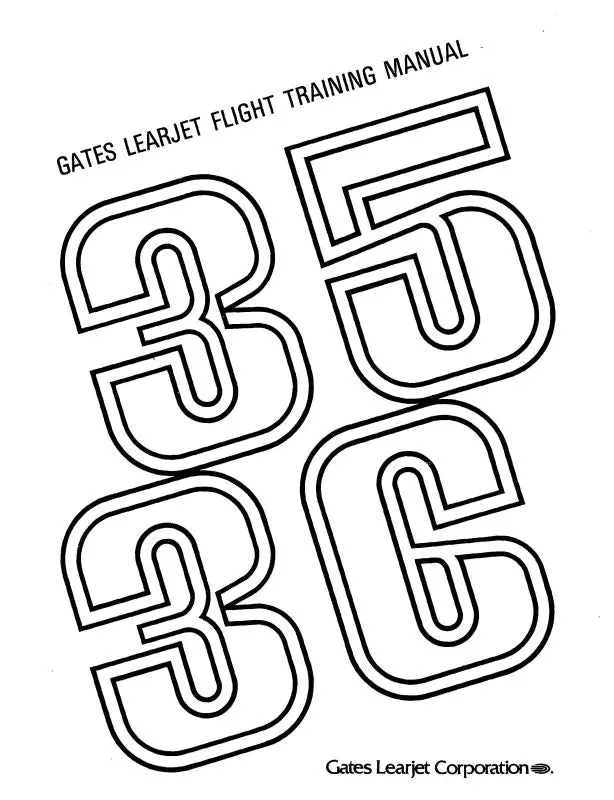 Learjet 35-36 Series 1980 Flight Training Manual 1