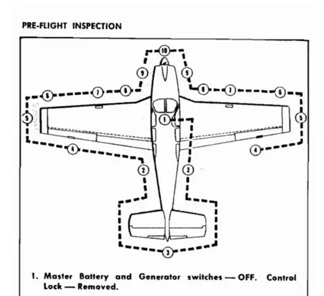 Beech N35 Bonanza Pilot's Checklist 1