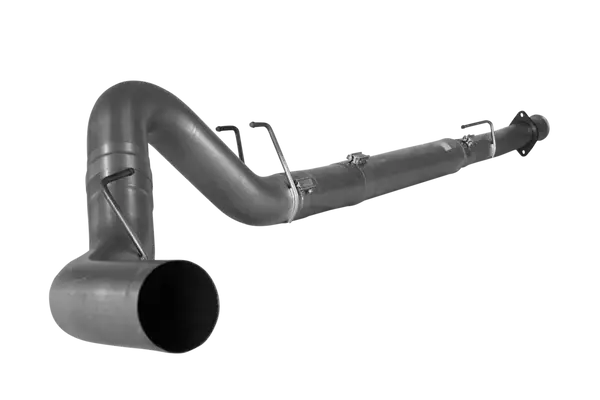 Dieselr Downpipe Back Exhaust - Single (2008-2010 Ford 6.4L F250/F350 Powerstroke) 1