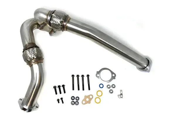 Dieselr Heavy Duty Performance Y-Pipe Up Pipe W/ Manifold To Y-Pipe Section And Turbo Install Gasket (2003.5-2007 Powerstroke 6.0L) 1