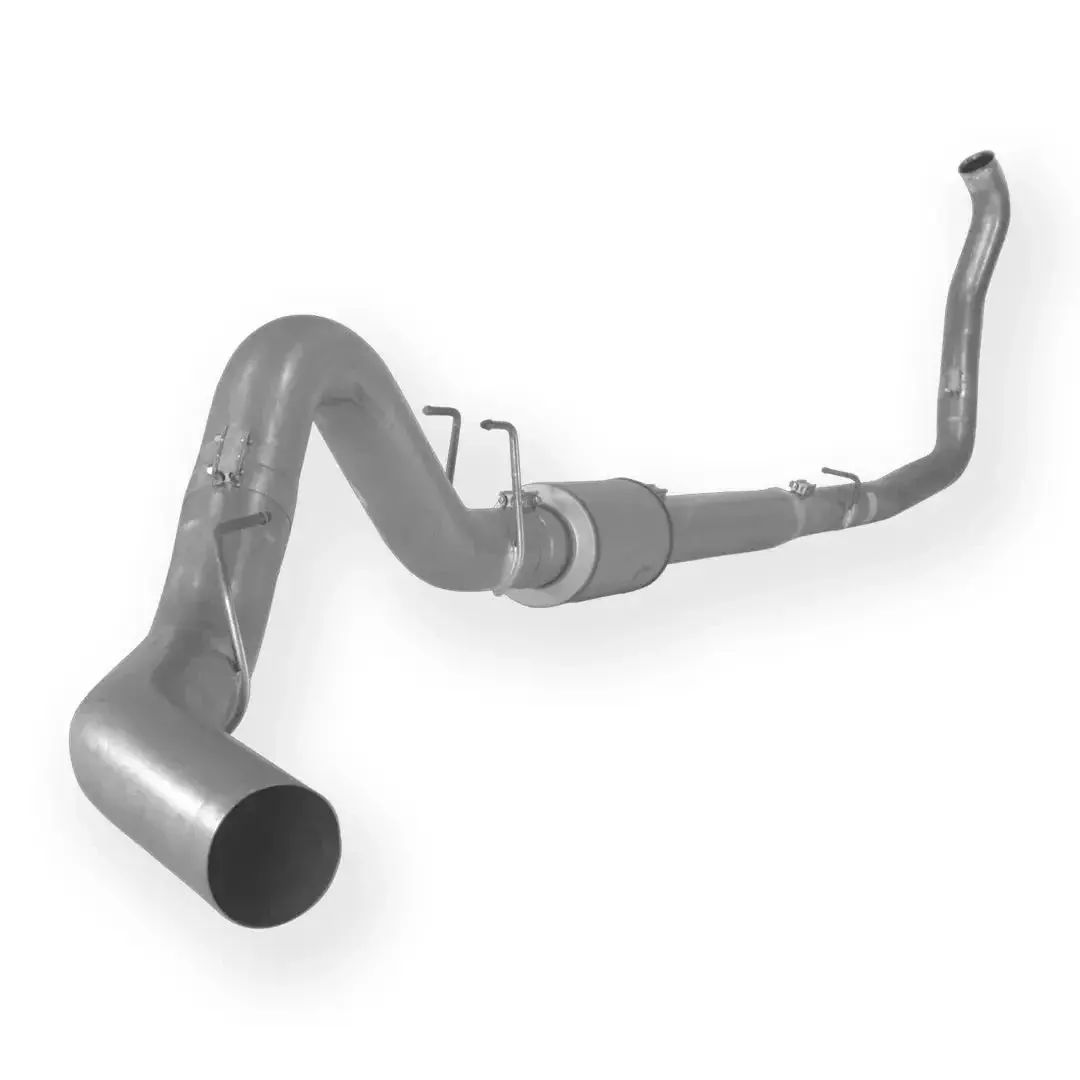 Dieselr Aluminized 4" Turbo Back Exhaust | Ford 6.4L F250/F350 Powerstroke (2008-2010) 1
