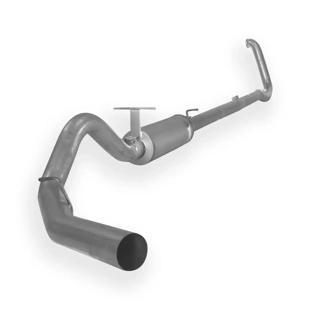 Dieselr Aluminized Turbo Back Exhaust Single | Ford 7.3L F250/F350 Powerstroke (1999-2003) 1