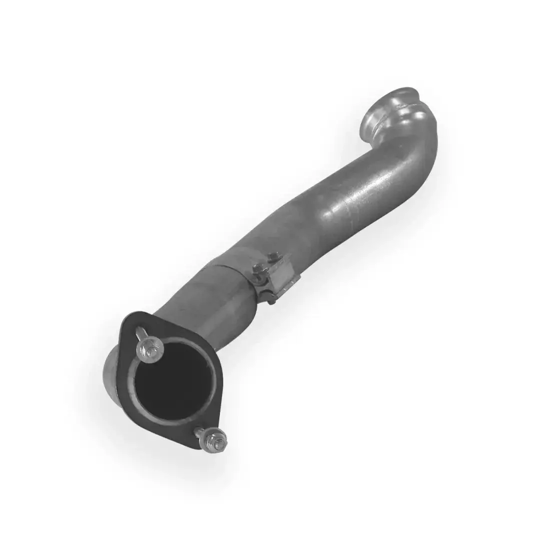 Dieselr Aluminized 2 Piece 3" Downpipe | Ford 7.3L Powerstroke (1994-1997) 1