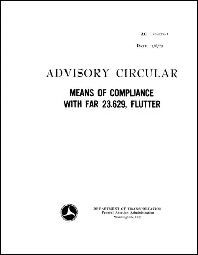 Us Government Means Of Compliance Far 23.629 Advisory Circular (Ac-23.629-1) 1