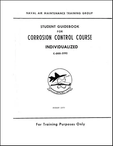 Us Government Corrosion Control Course Student Guidebook (C-000-3192) 1