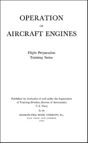Us Government Operation Of Aircraft Engines Training Manual (Usoperationacengines) 1