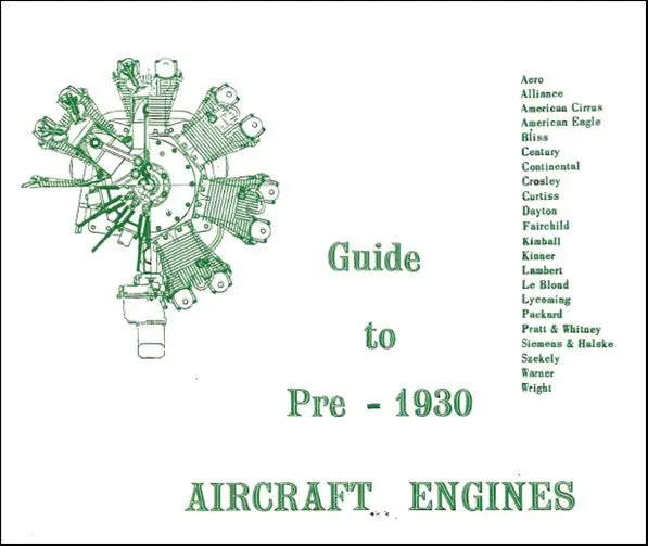 Us Government Guide To Pre 1930 A-C Engines Guide Book (Usguidetopre1930-C) 1