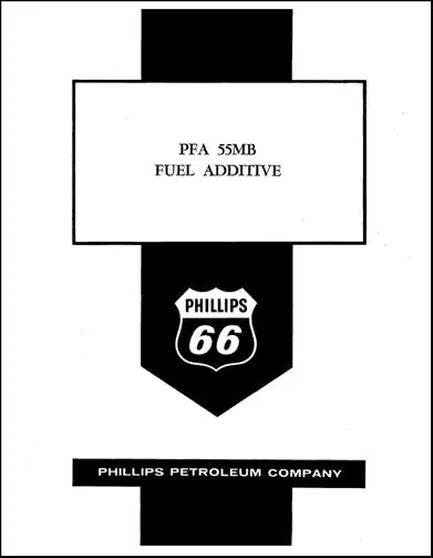Us Government Pfa 55Mb Fuel Additive Instruction Manual (Uspfa55mbfuel) 1